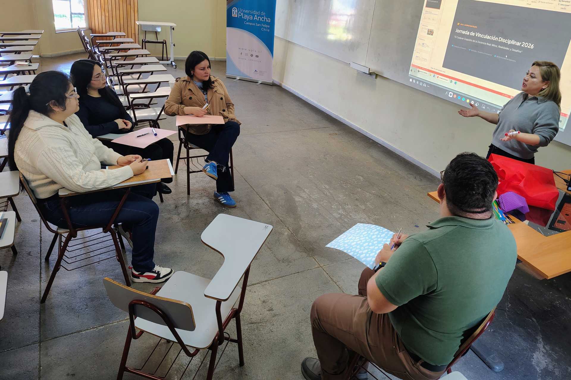 Jornada egresados Ped. en Castellano campus San Felipe