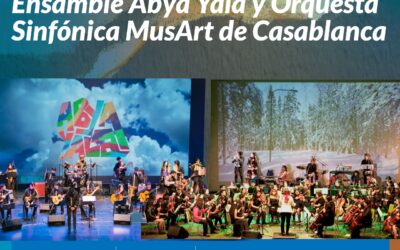 Presentación del Ensamble Abya Yala en el Teatro Municipal de Quilpué